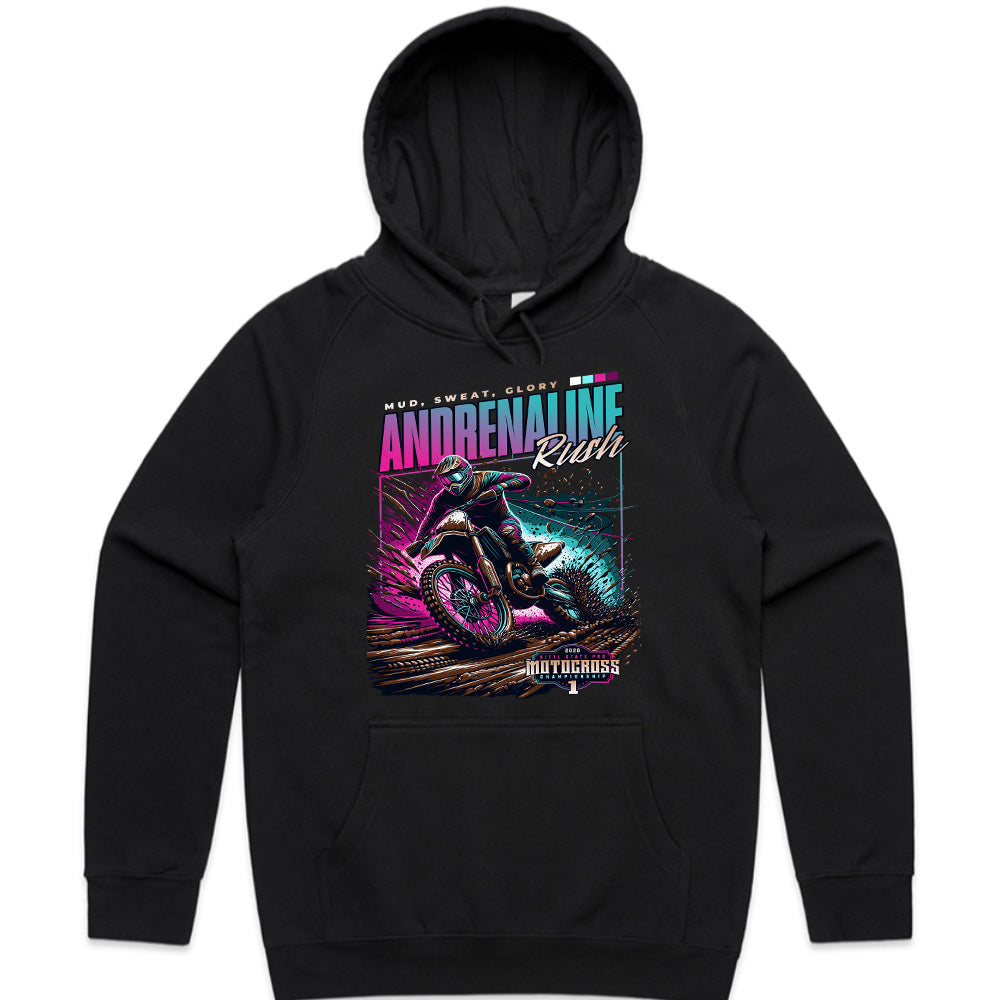 Adrenaline Rush – High-Speed Motocross Championship T-Shirt