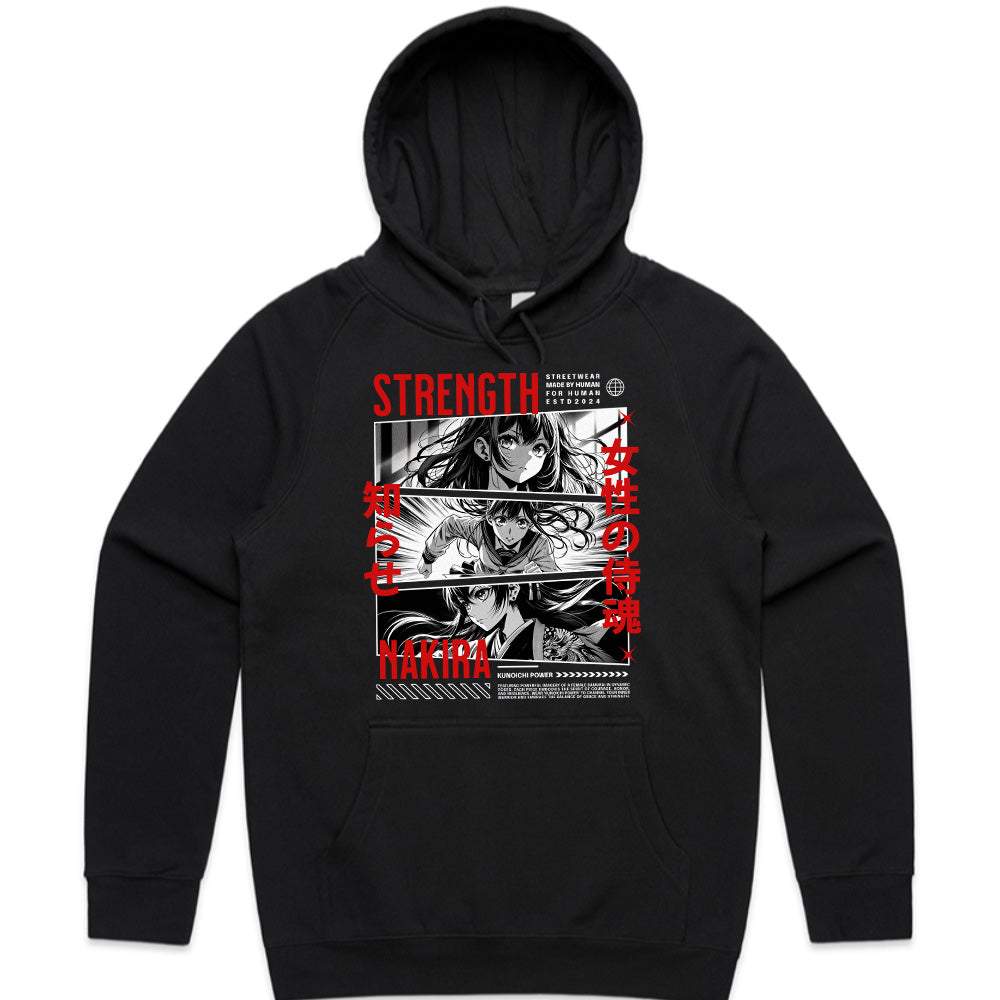 Kunoichi Resolve – Nakira Strength Anime Tee