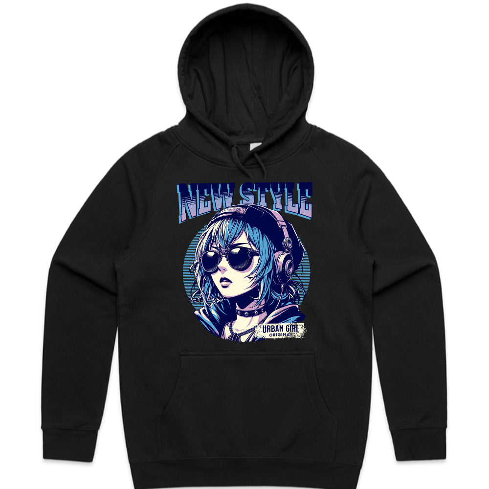 Urban Frequency – New Style Anime Girl Tee