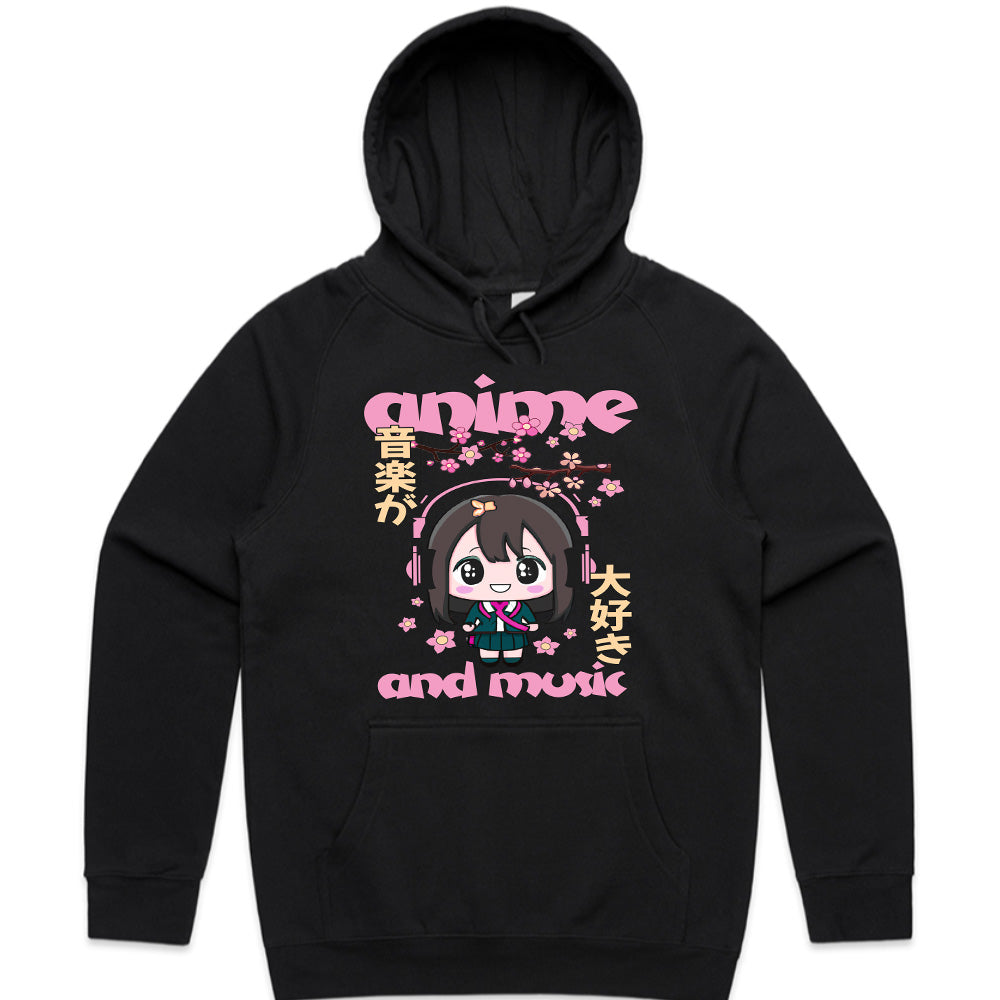 Sakura Beats – Anime & Music Chibi Tee