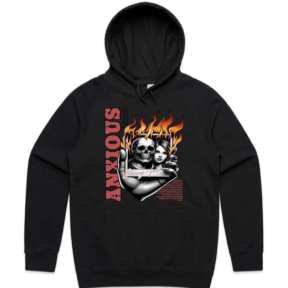 Burning Heart – Anxious Inferno Tee