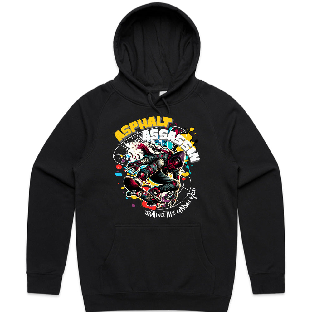 Asphalt Assassin – Urban Wild Skater Tee