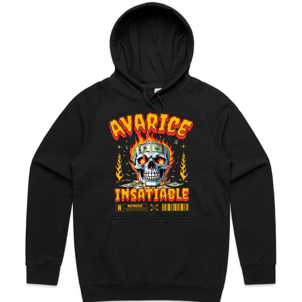 Burning Greed: Avarice Insatiable Tee