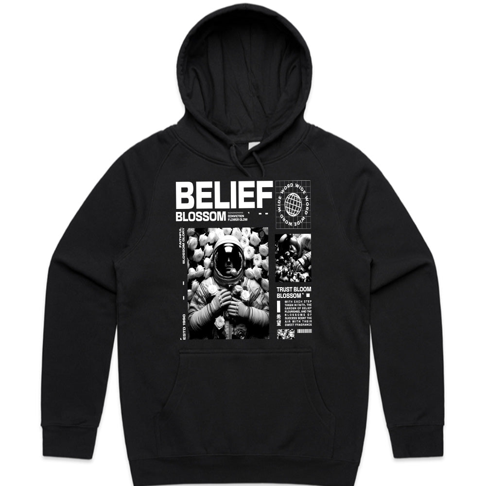 Belief Blossom – Cosmic Conviction Tee