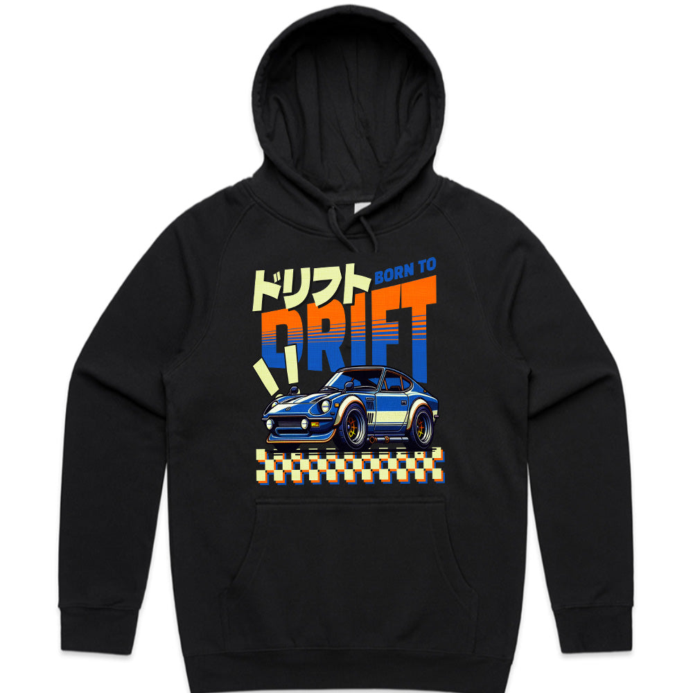 Born to Drift JDM Retro Drift Car T-Shirt – Pixel Street Racer Edition
