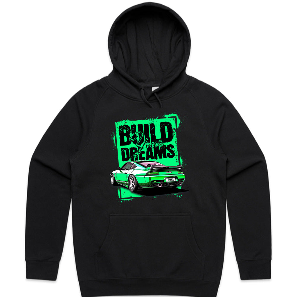 Build Your Dreams JDM Street Racer T-Shirt – Tuned for Passion