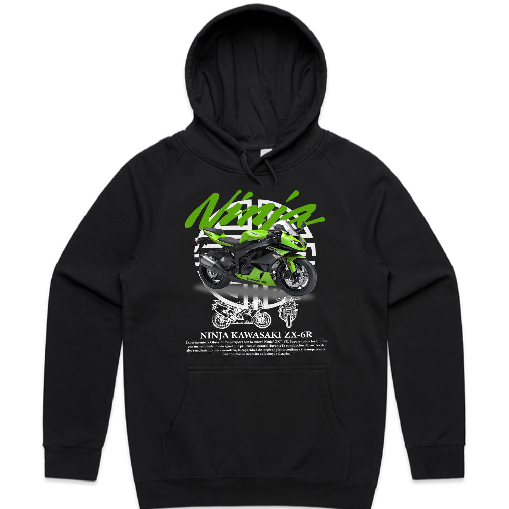 Kawasaki Ninja ZX-6R Sportbike T-Shirt – Ride the Green Beast