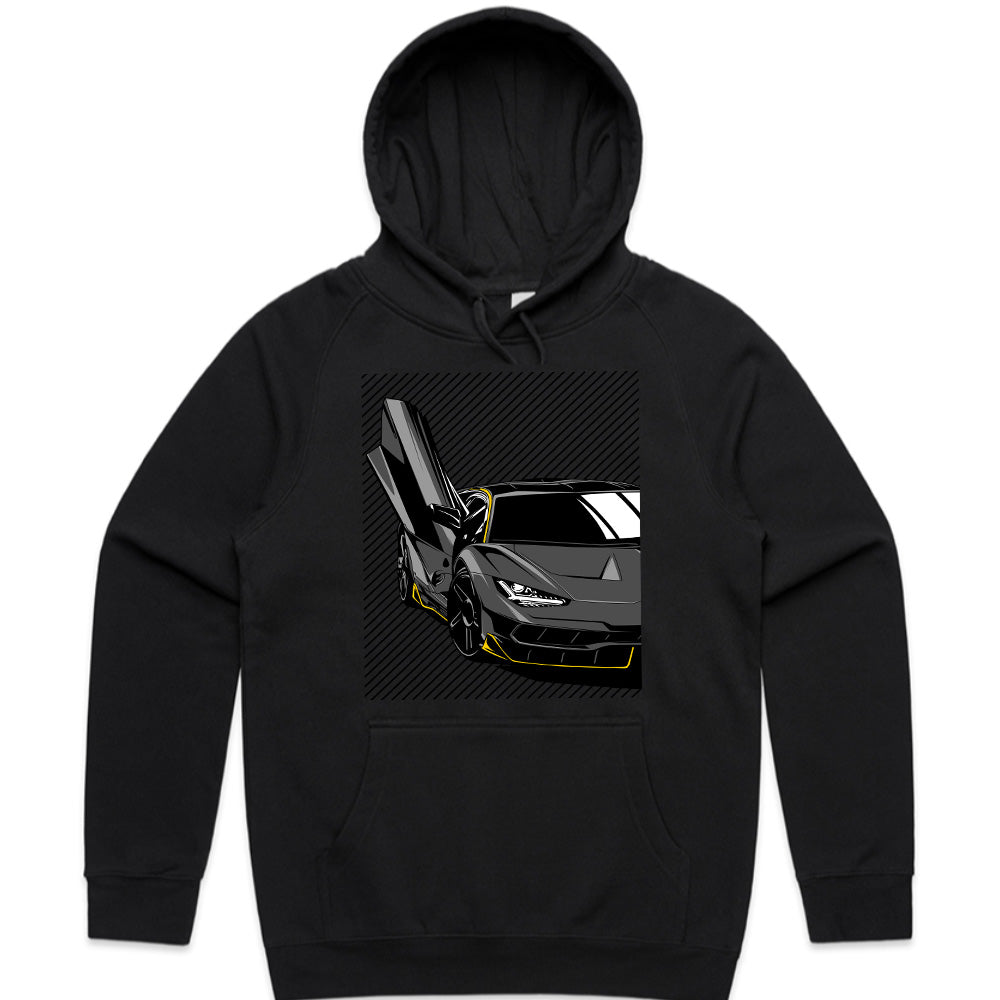 Carbon Bull Supercar T-Shirt – Stealth Hypercar Edition