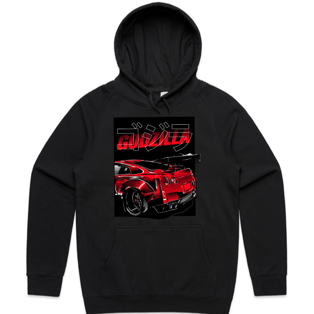 Red Godzilla GT-R T-Shirt – King of the Streets Edition