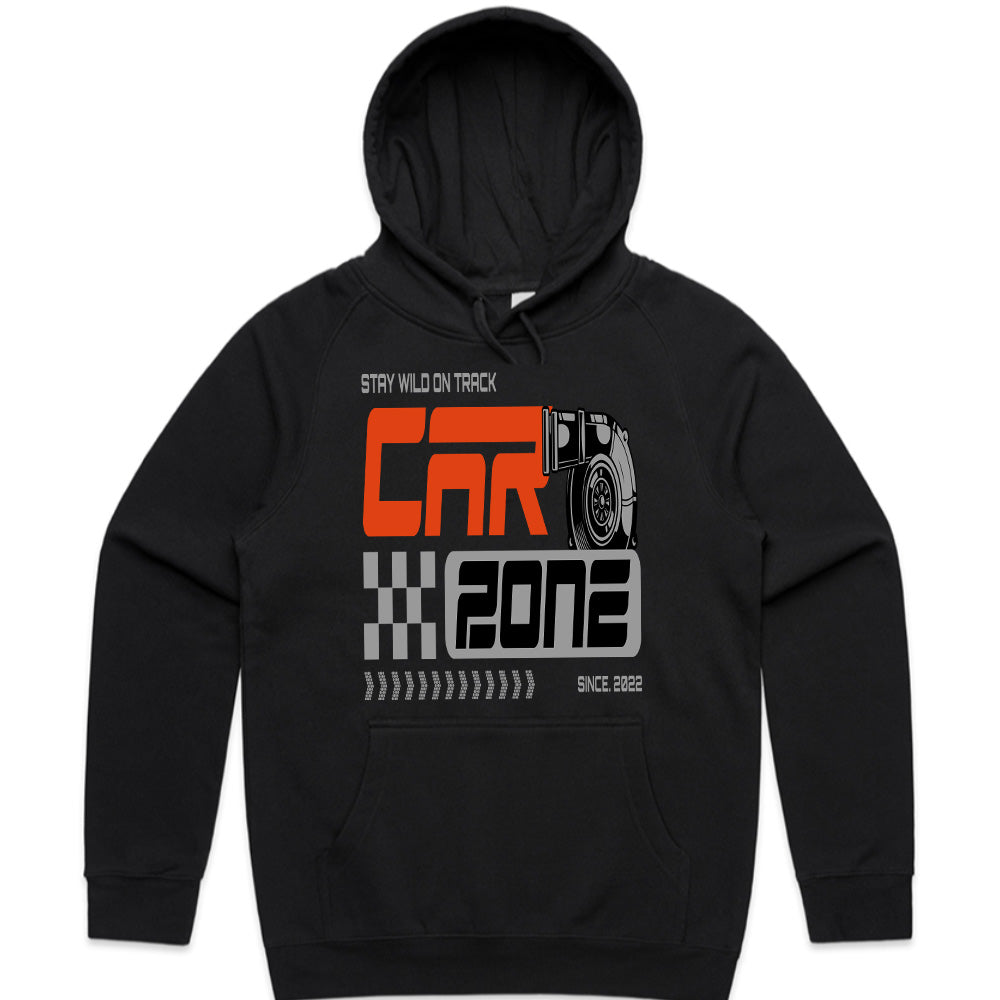 Car Zone Racing Graphic T-Shirt – Stay Wild On Track Motorsport Tee