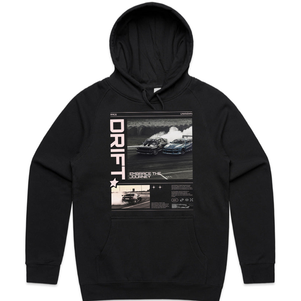 Drift Embrace The Journey - Racing Poster Style Tee