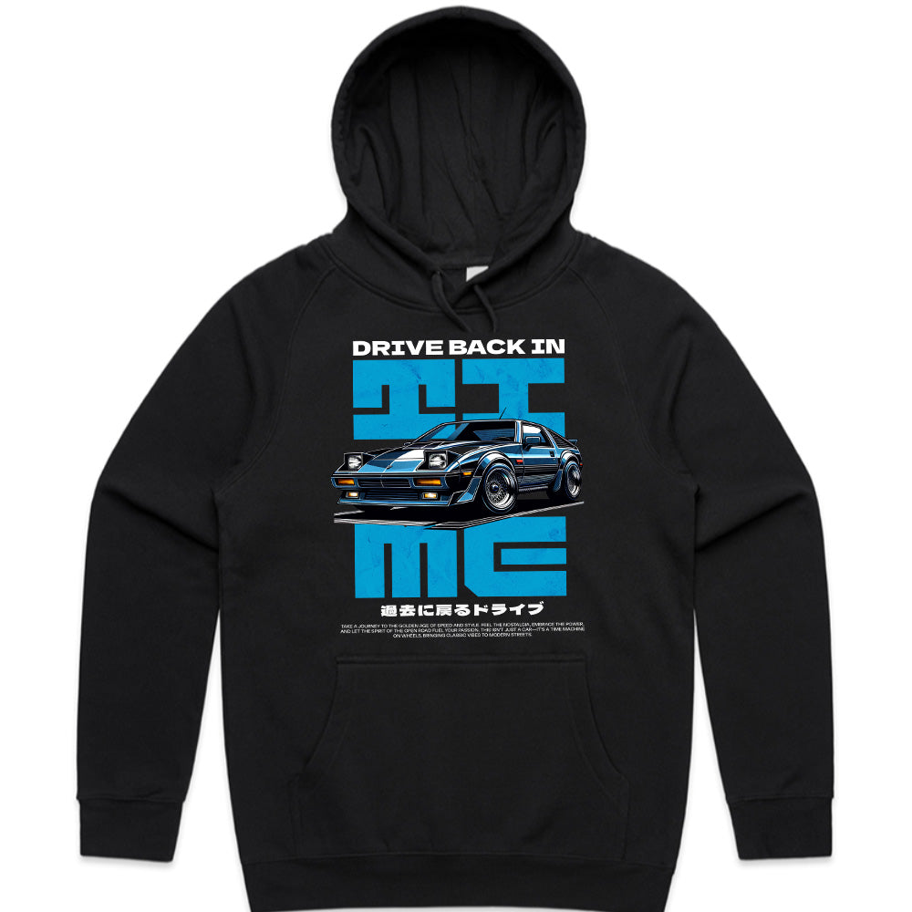 Drive Back in Time - Retro JDM Time Machine Tee