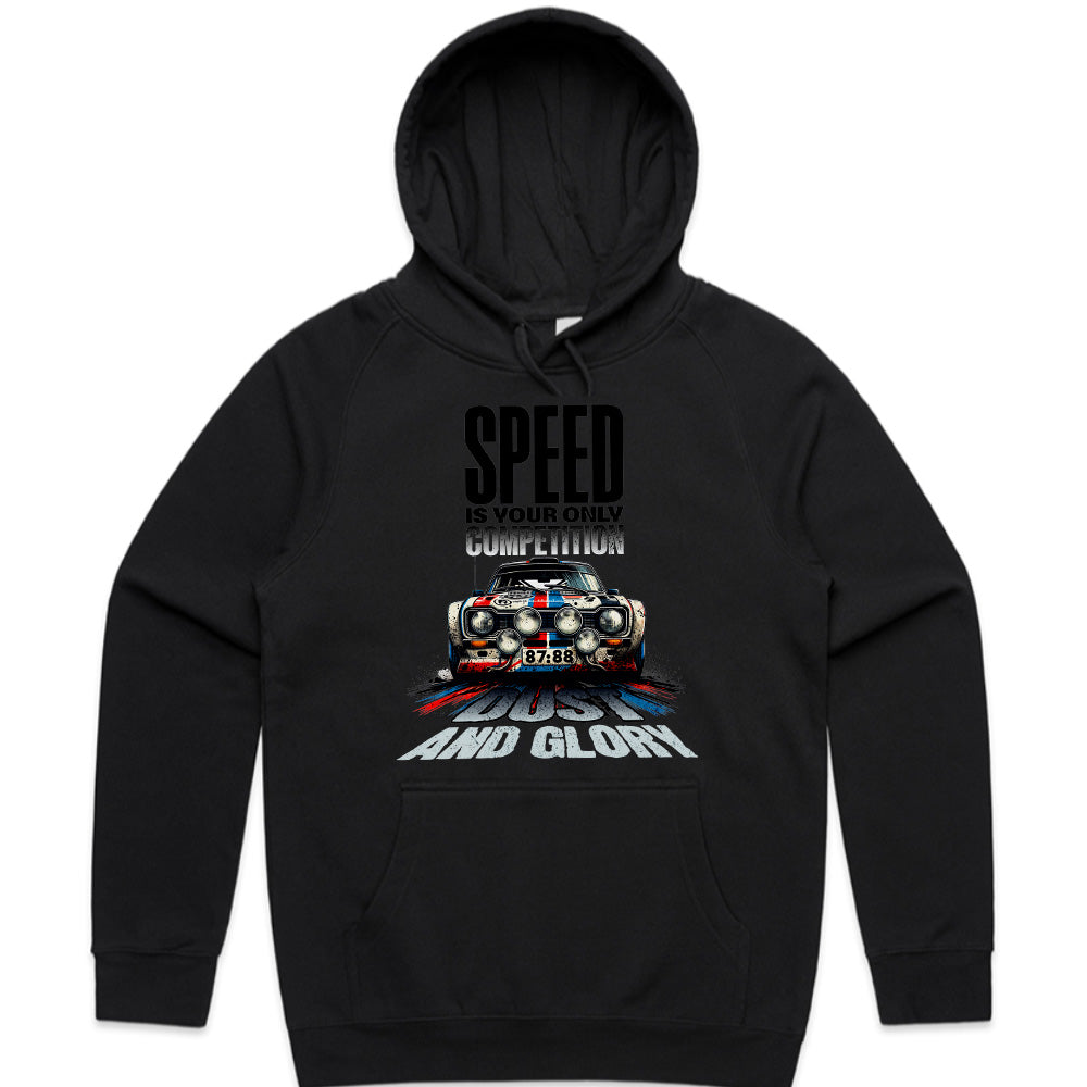 Dust and Glory - Speed Is Your Only Competition Racing Tee