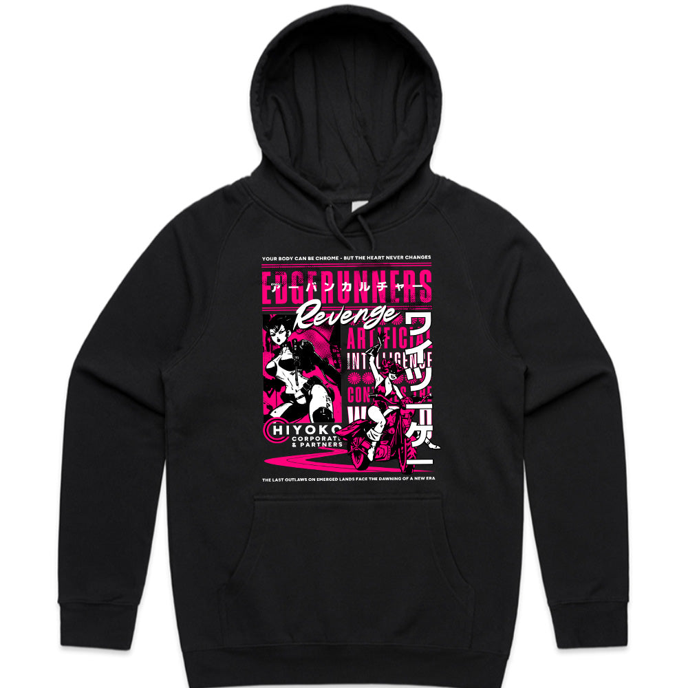 Edgerunners Revenge – Cyberpunk Street Rider T-Shirt