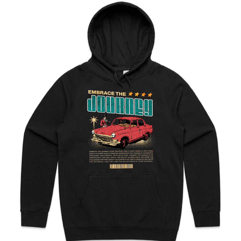 Embrace The Journey - Vintage Adventure Car Tee