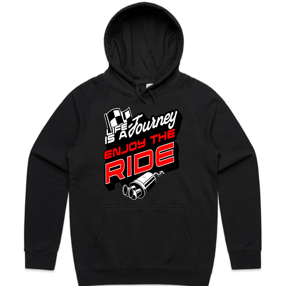 Life Is A Journey - Enjoy The Ride Racing Tee