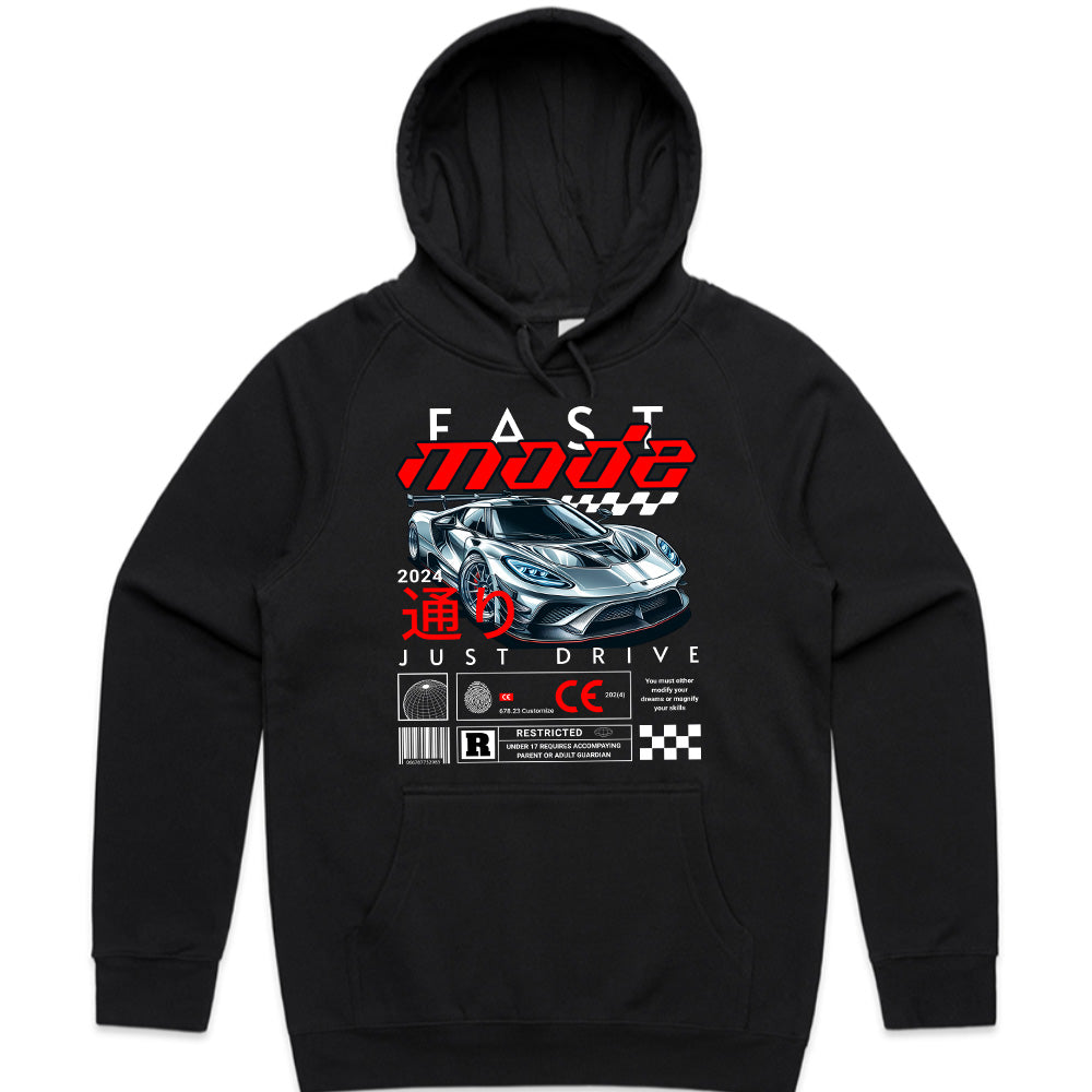 Fast Mode Street Racer - JDM Inspired Car Culture T-Shirt