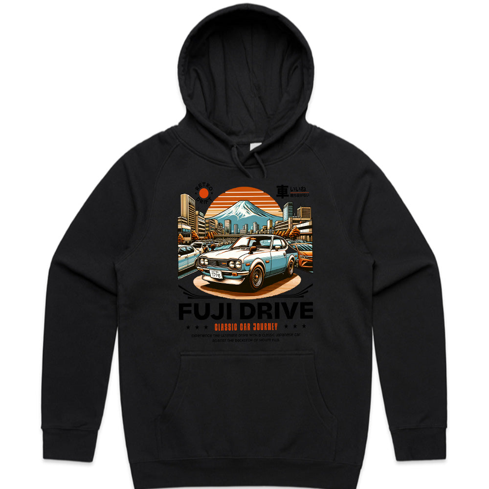 Fuji Drive: Classic JDM Car Journey T-Shirt