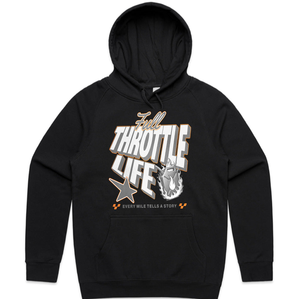 Full Throttle Life: Every Mile Tells a Story T-Shirt