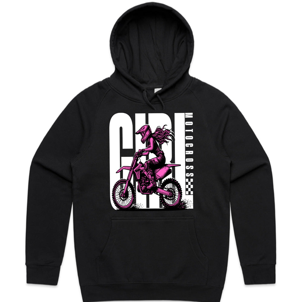Girl Motocross – Fearless Dirt Bike Rider T-Shirt