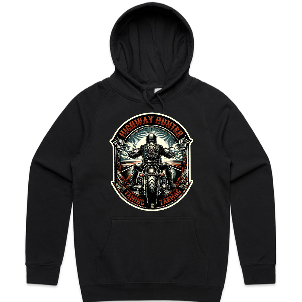 Highway Hunter – Taming the Tarmac Biker T-Shirt