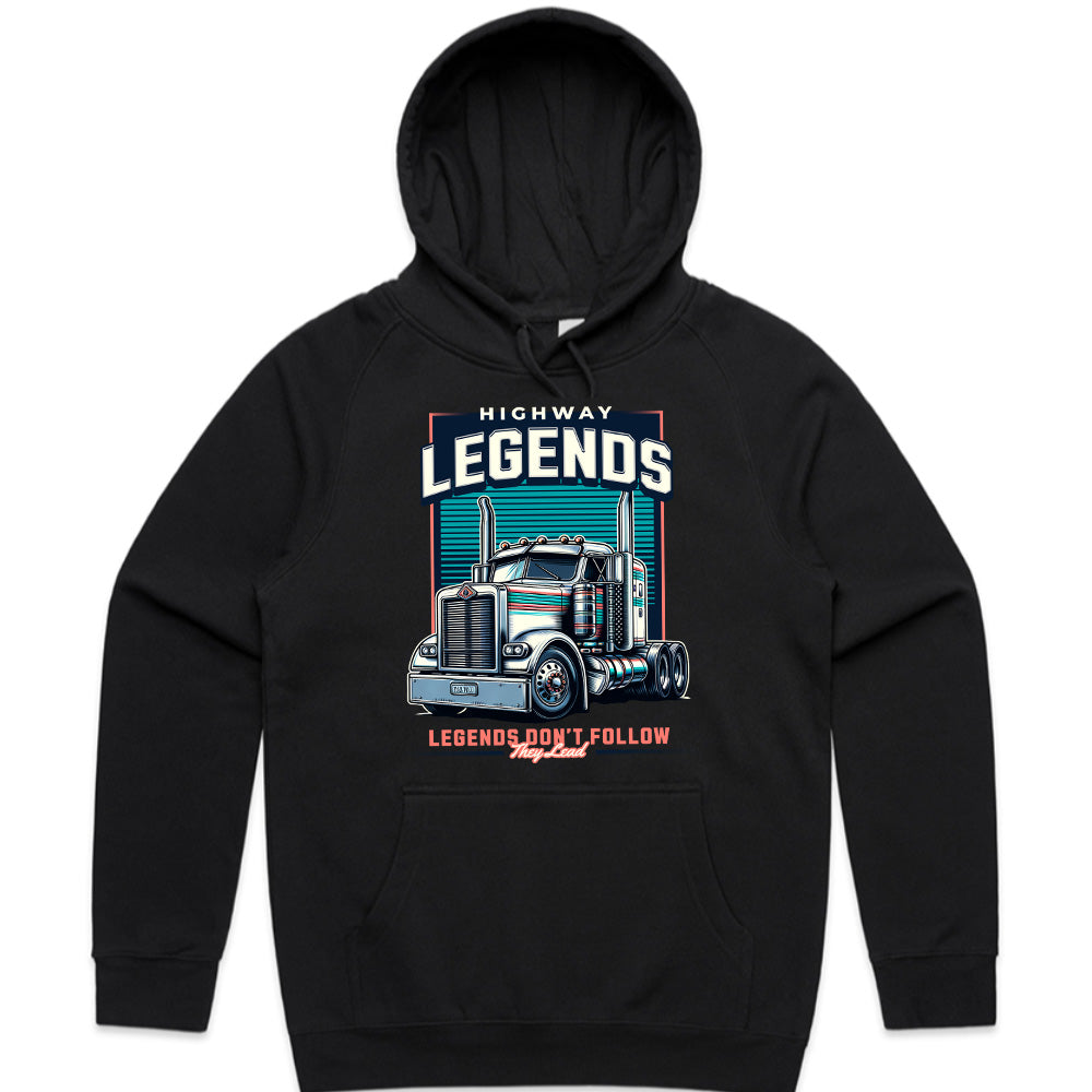 Highway Legends: Big Rig Leader Truck T-Shirt