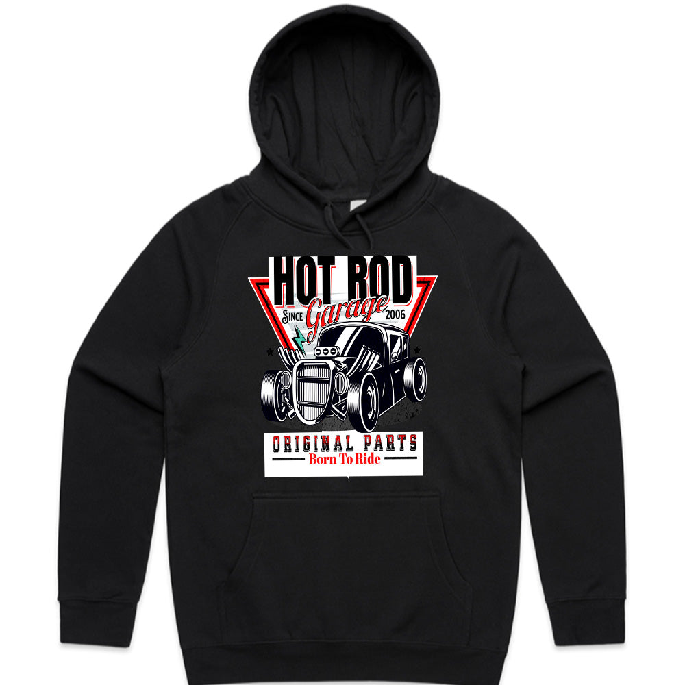 Hot Rod Garage: Born to Ride Classic Car T-Shirt