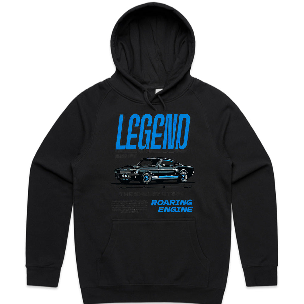 Legend Never Fade: Shelby GT350 Roaring Engine T-Shirt