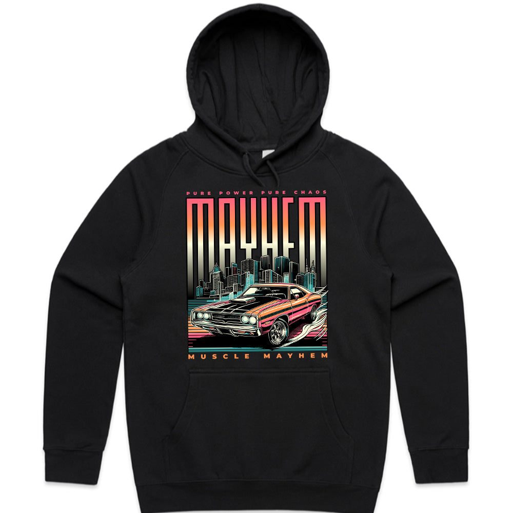 Muscle Mayhem T-Shirt – Pure Power, Pure Chaos Edition