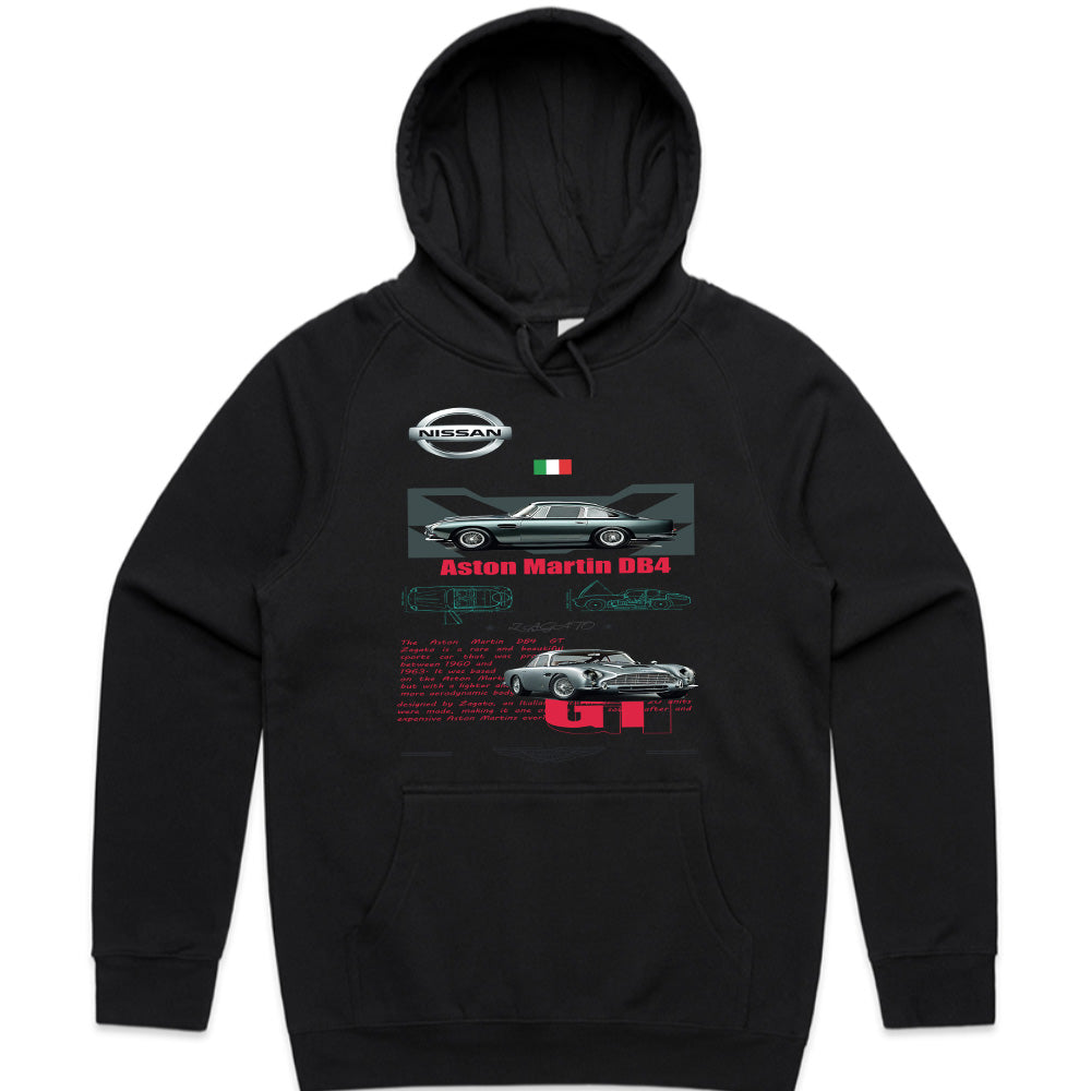 Aston Martin DB4 GT T-Shirt – Vintage British Racing Edition