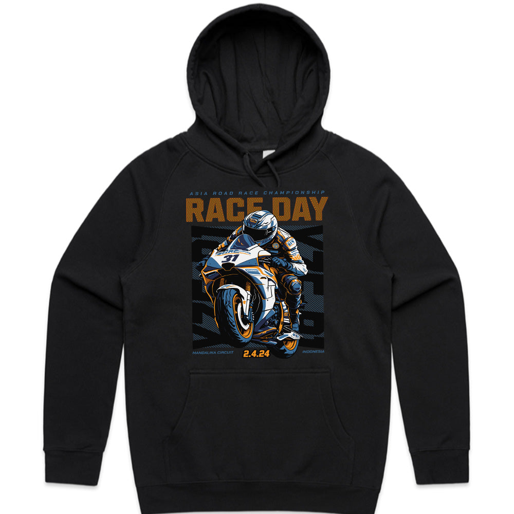 Race Day T-Shirt – High-Speed Motorcycle Racing Championship Tee