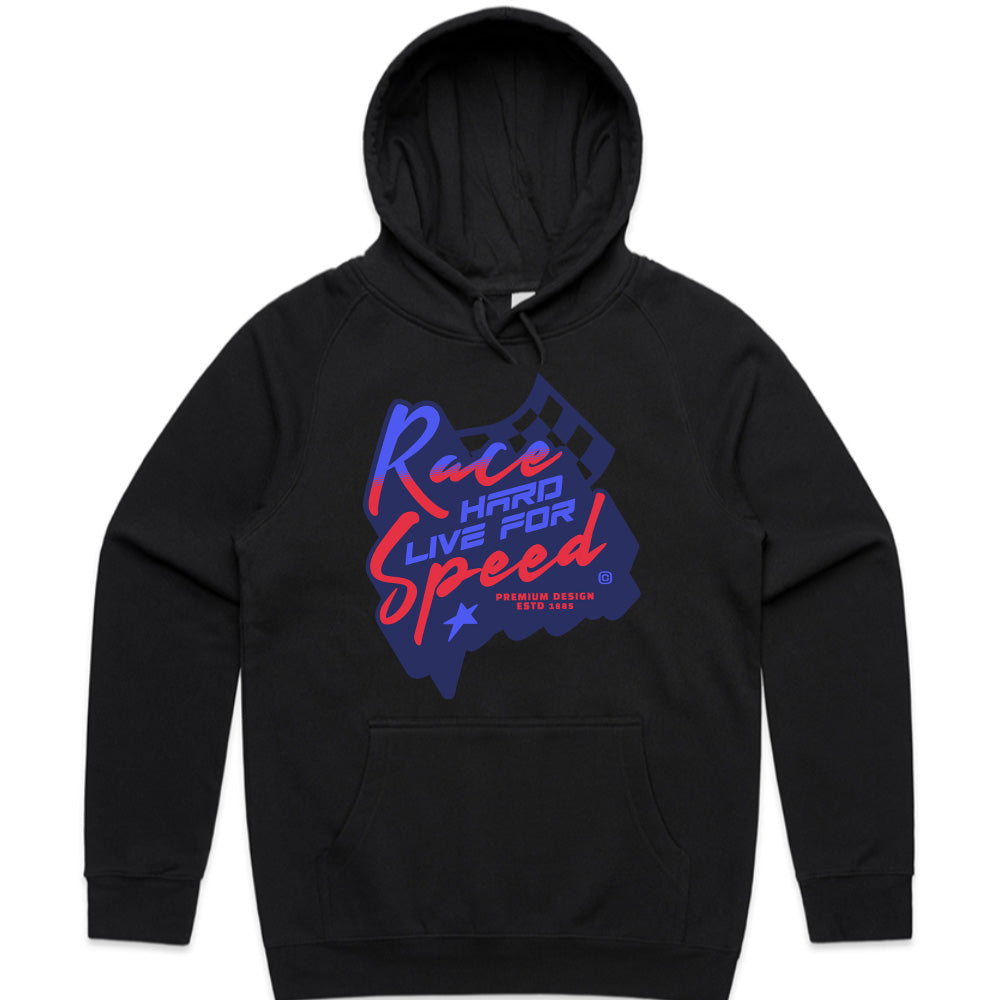 Race Hard Live for Speed T-Shirt – Bold Racing Spirit Edition