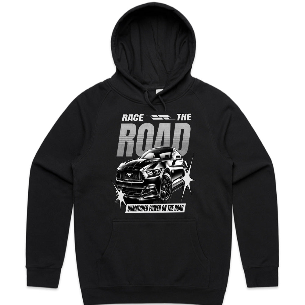 Race The Road T-Shirt – Unmatched Power Muscle Car Edition