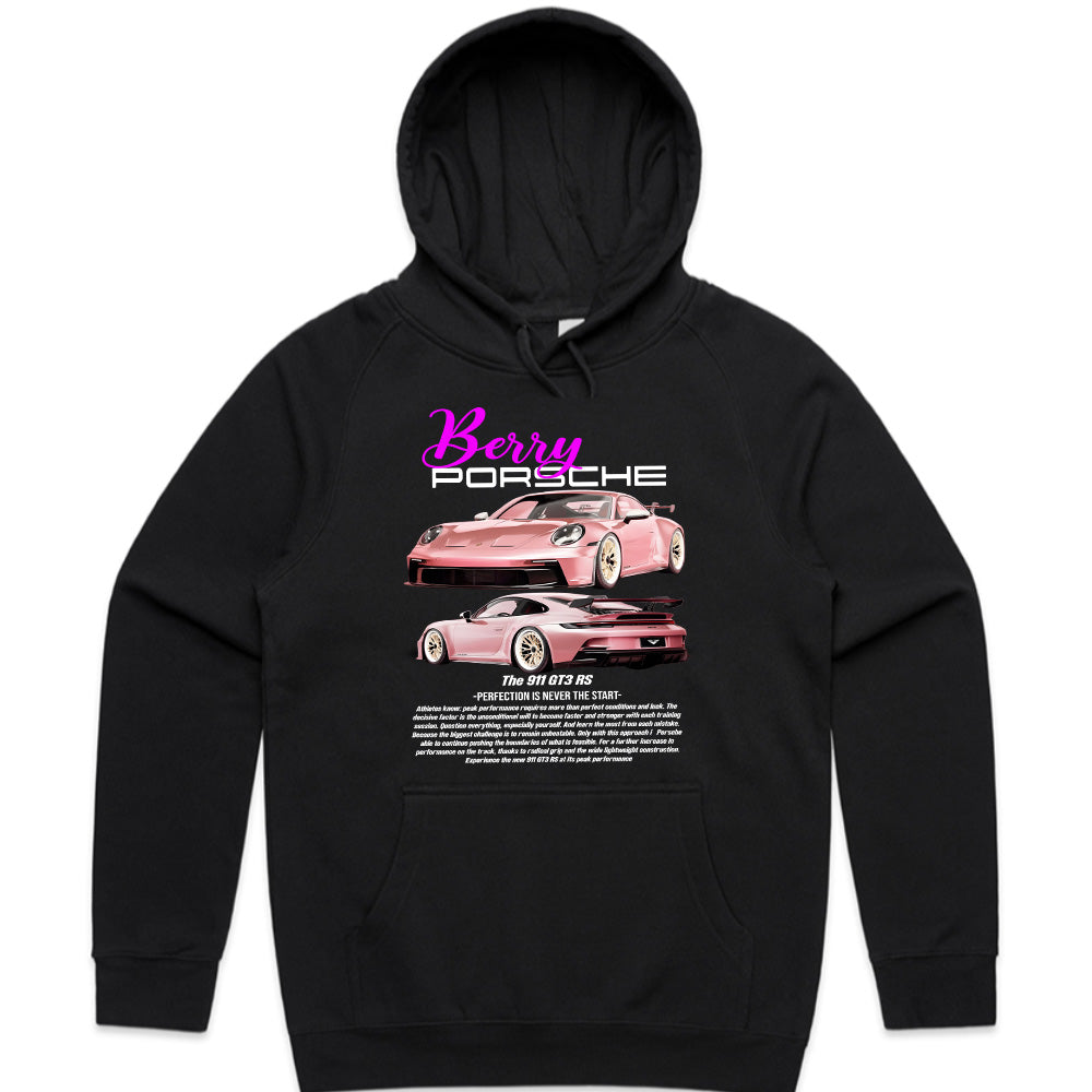 Berry Porsche 911 GT3 RS T-Shirt – Pink Performance Edition