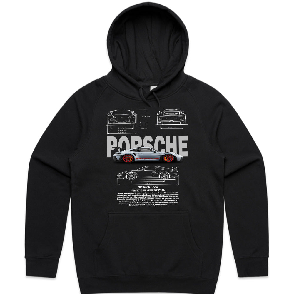 Porsche 911 GT3 RS T-Shirt – Engineering Masterpiece Edition