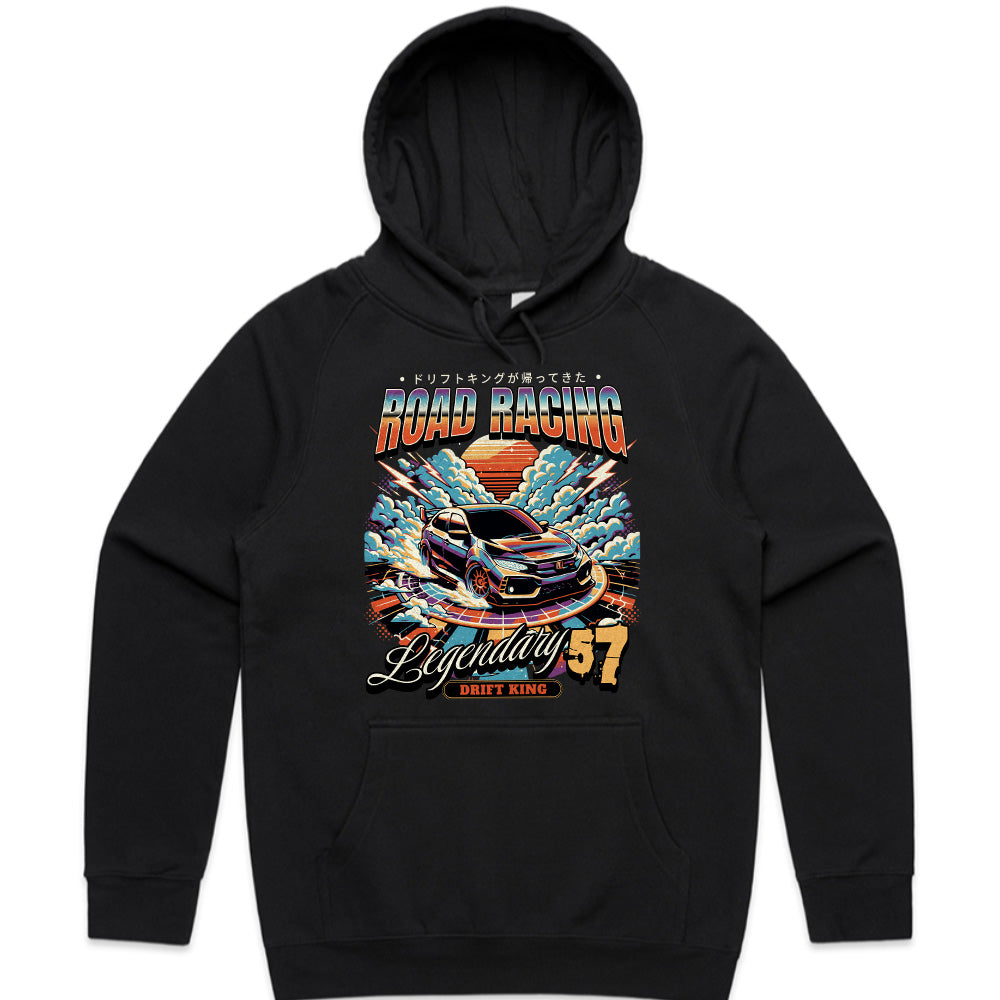 Road Racing: Legendary Drift King 57 — JDM Street Racing T-Shirt