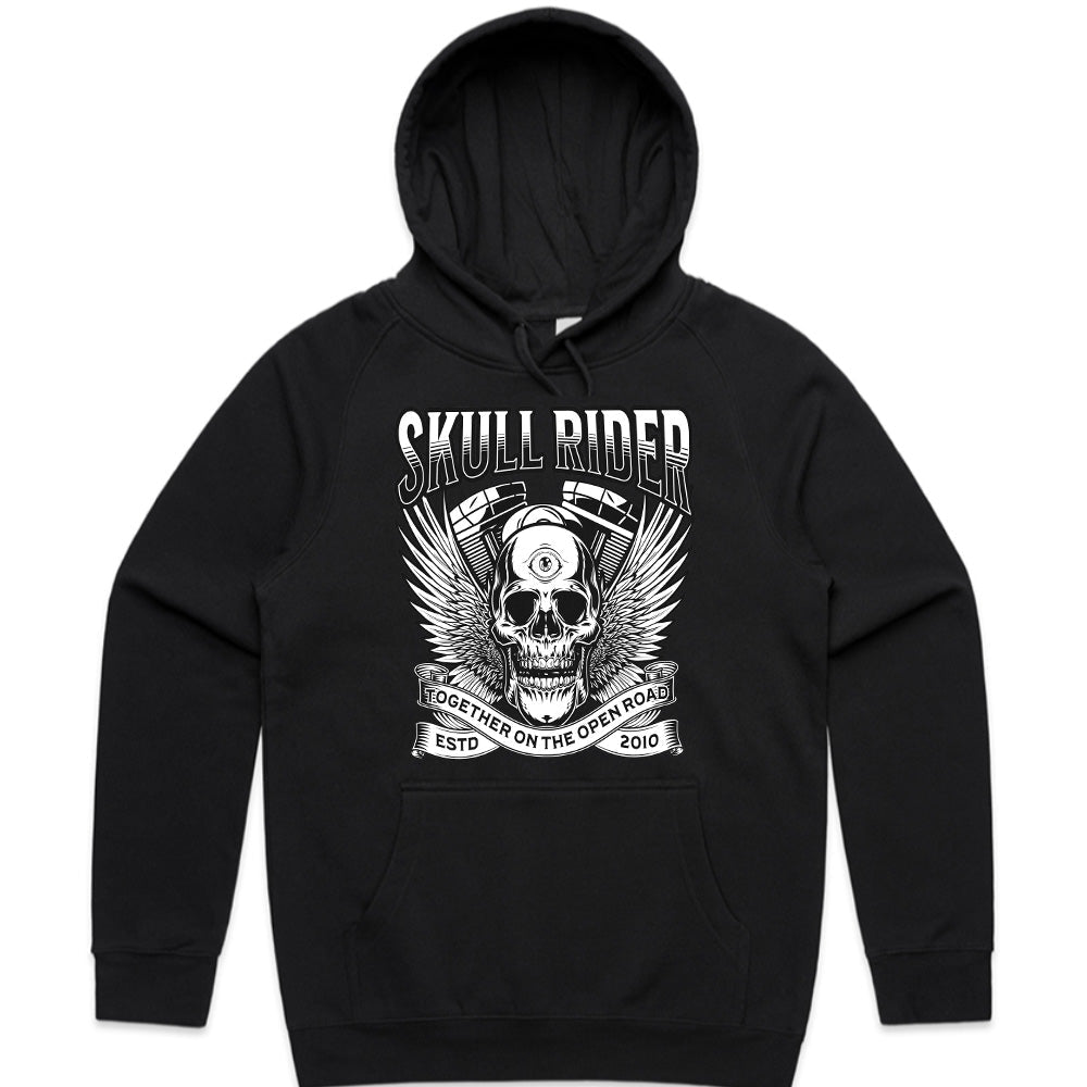 Skull Rider T-Shirt – Third Eye Biker Spirit Tee