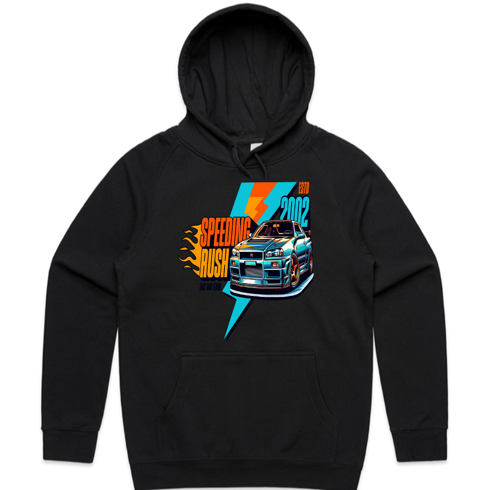 Speeding Rush 2002 — JDM Street Legend Car T-Shirt
