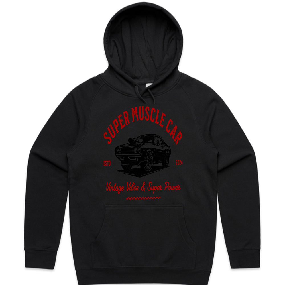 Super Muscle Car – Vintage Vibes & Super Power T-Shirt