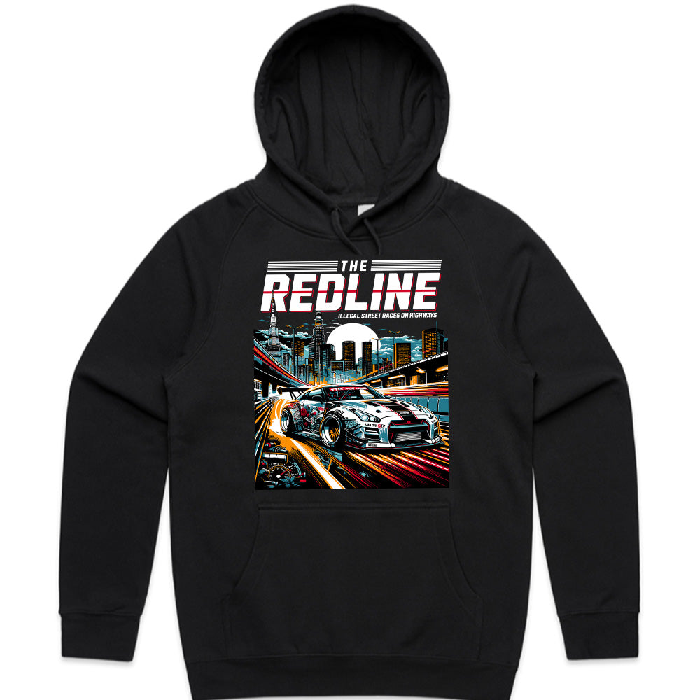 The Redline – Illegal Street Racing Highway Drift T-Shirt