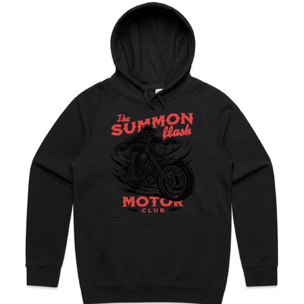 The Summon Flash Motor Club T-Shirt – Skull Rider Biker Tee