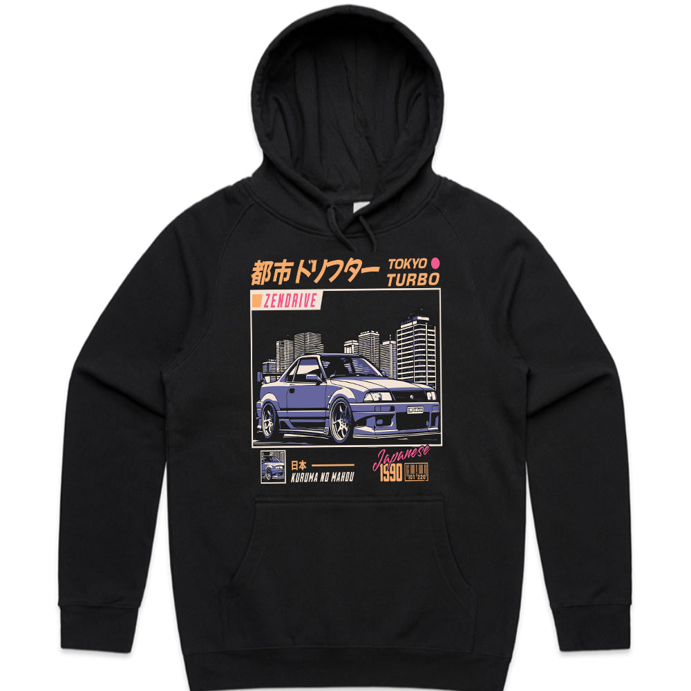 Tokyo Turbo Zendrive – Retro JDM 90s Drift Legend T-Shirt