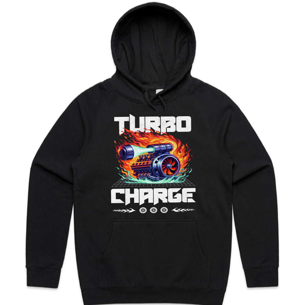 Turbo Charge Inferno – High-Boost Engine Power T-Shirt