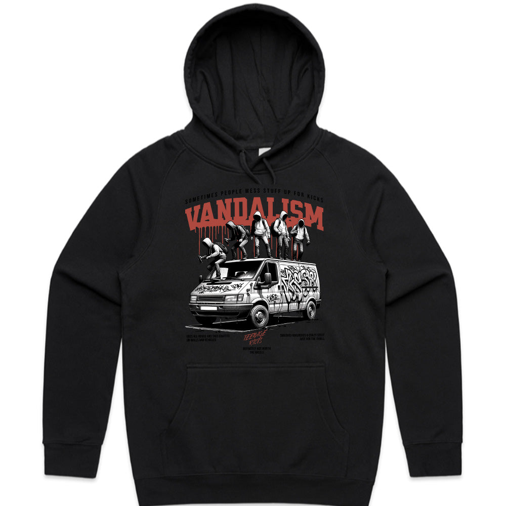 Urban Rebellion Graffiti Van – Vandalism Street Art T-Shirt