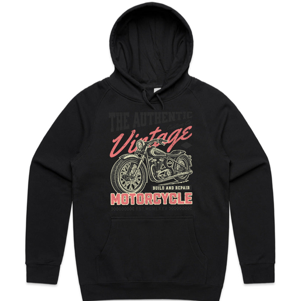 Vintage Motorcycle T-Shirt – Classic Biker Heritage Apparel