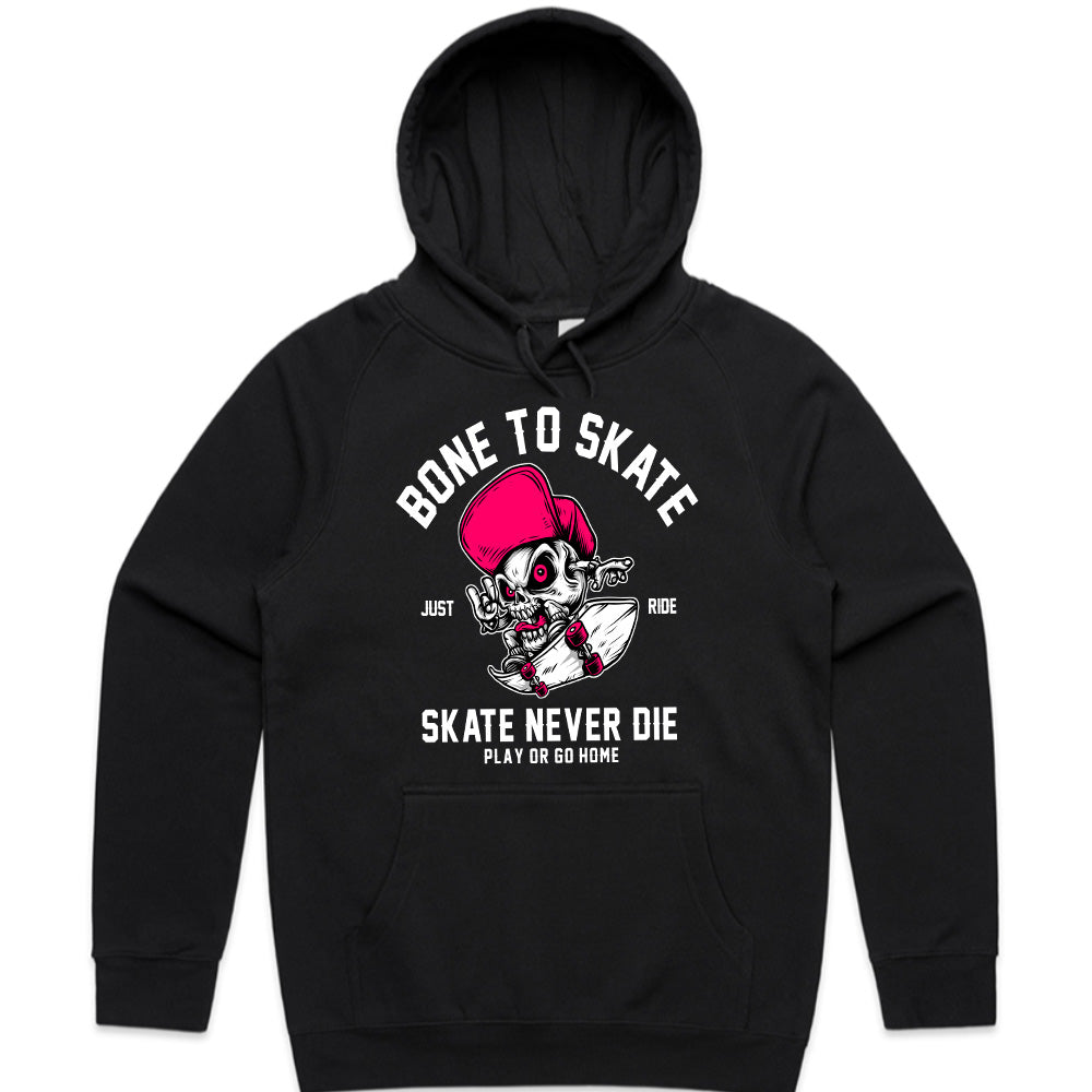 Bone to Skate – Rebel Rider Skull Tee
