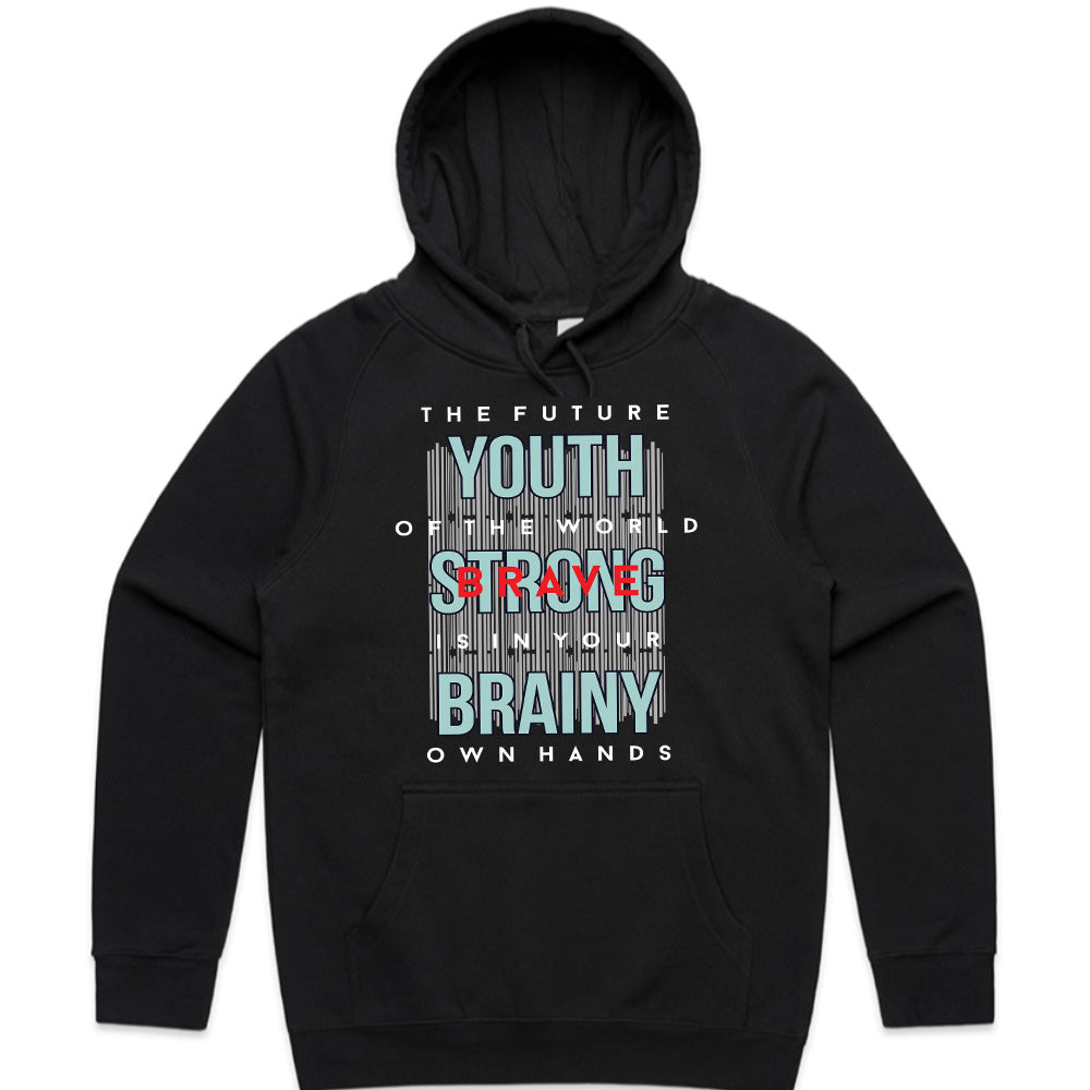 Brave & Brainy – Future Youth Power Tee