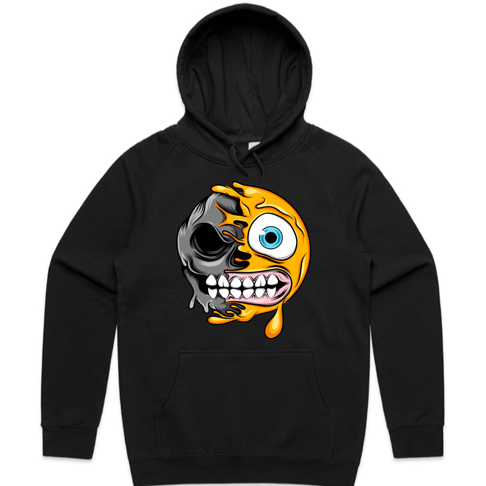 Meltdown Mood: Dual Chaos Face Tee
