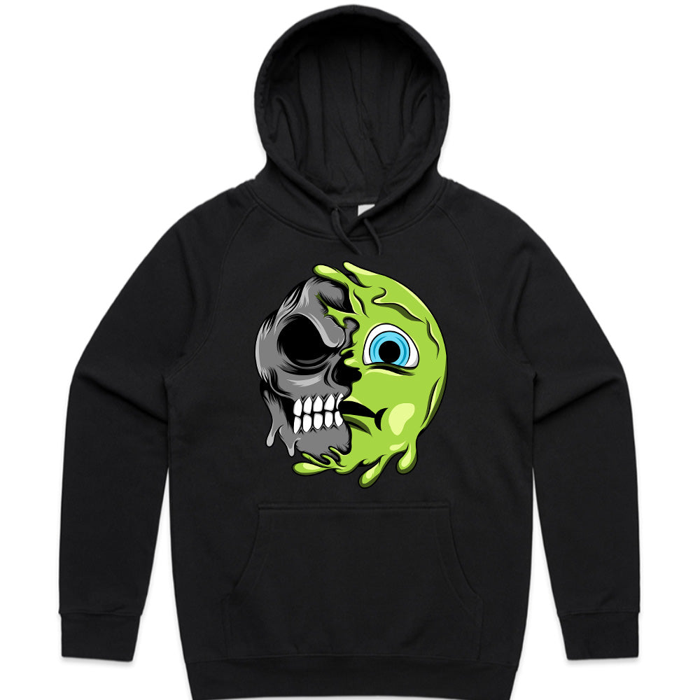 Half Alive, Half Melted: Toxic Split Face Tee