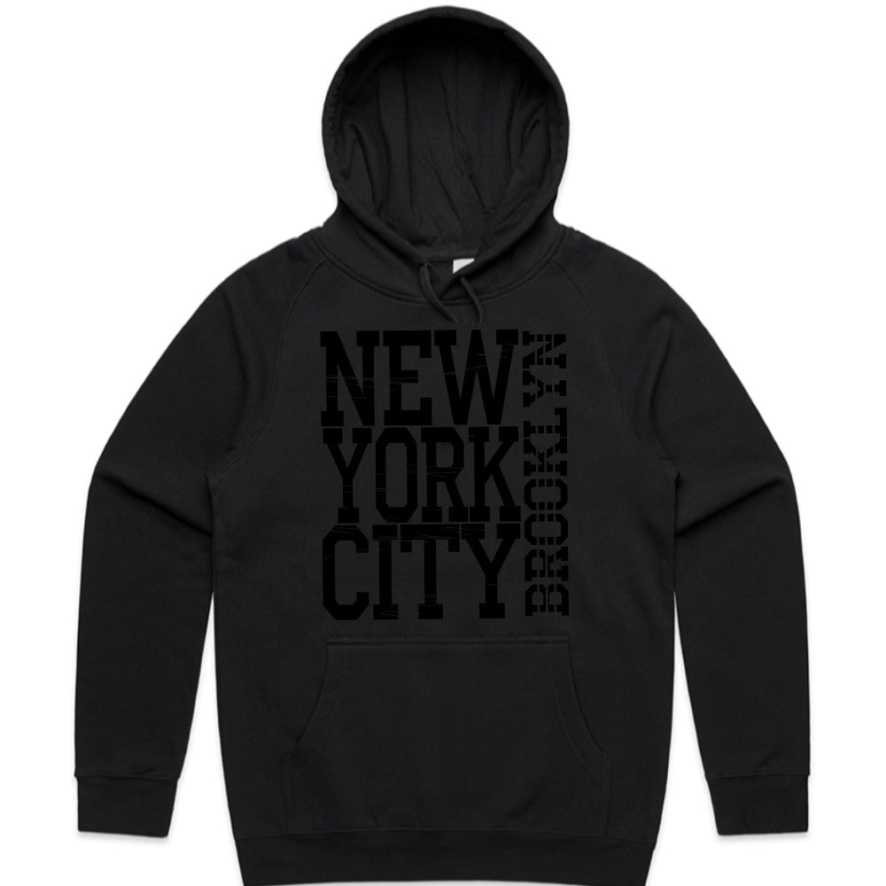 Brooklyn Shadow: NYC Monochrome Stealth Tee